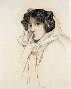Marguerite Burnat-Provins - Autoportrait