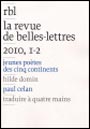 La revue de belles-lettres 2010, I-2